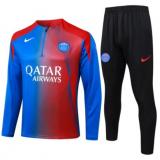 Chándal PSG 2025/26 (Blue I With Red Half Zipper)